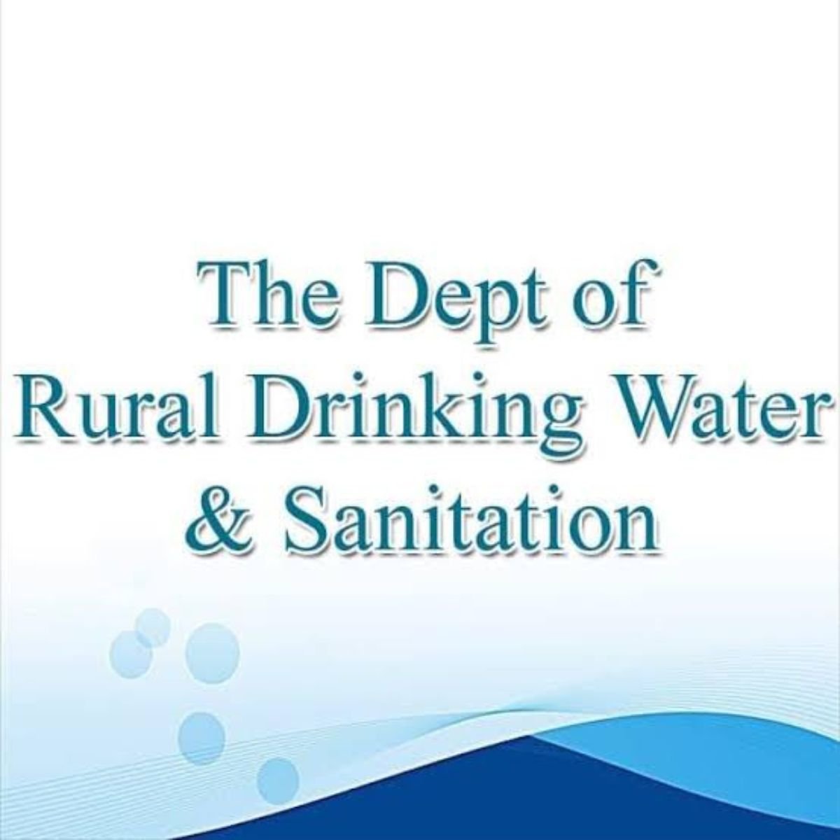 Department of Rural Drinking Water and Sanitation