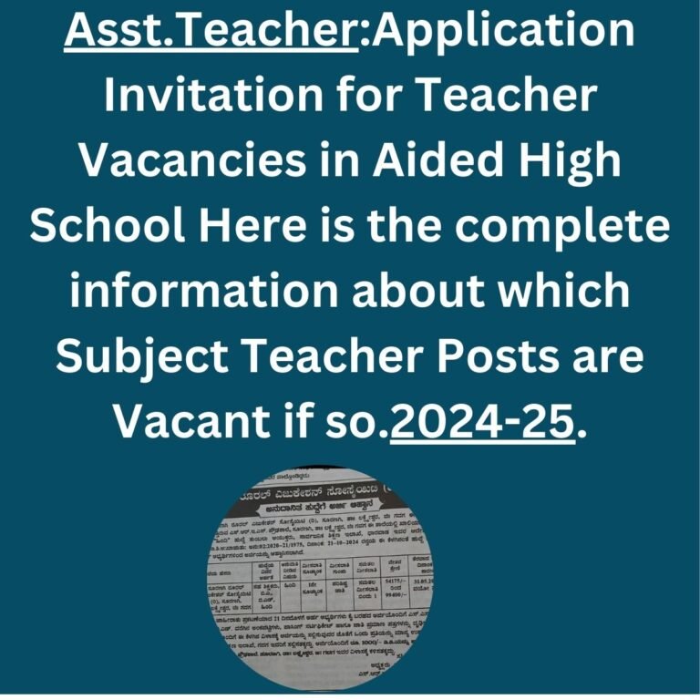 Asst.Teacher