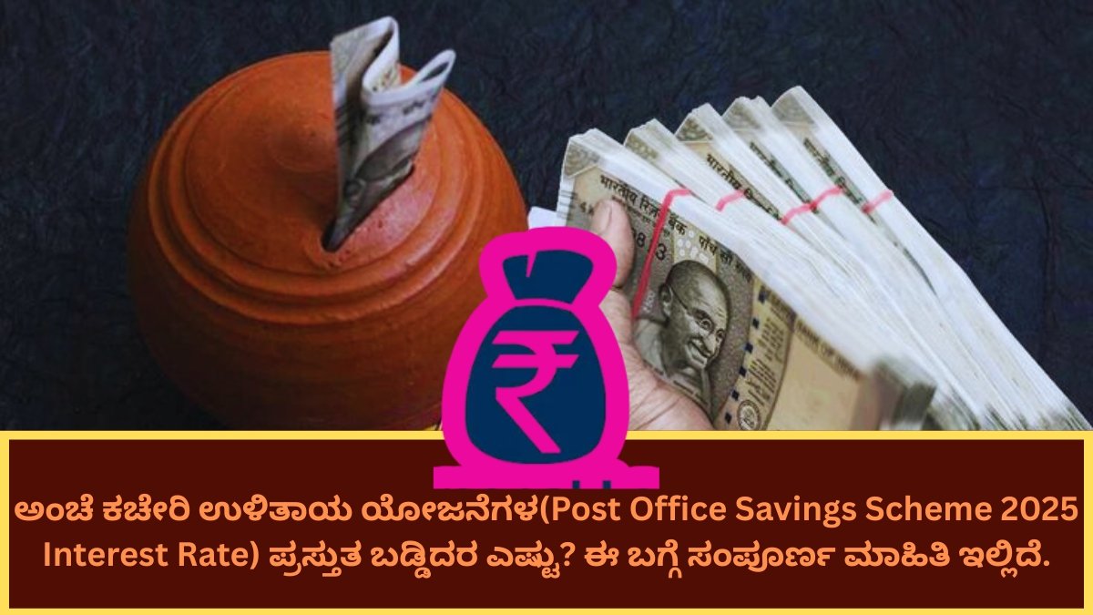 Post Office Savings Scheme 2025 Interest Rate