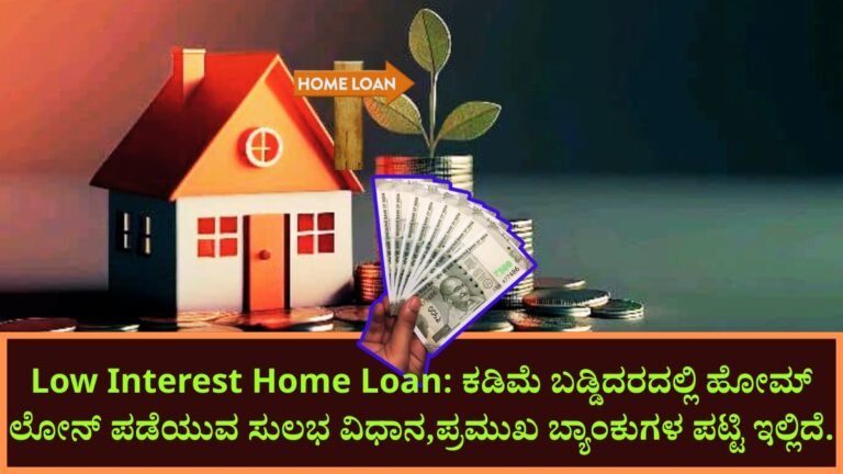 Low Interest Home Loan