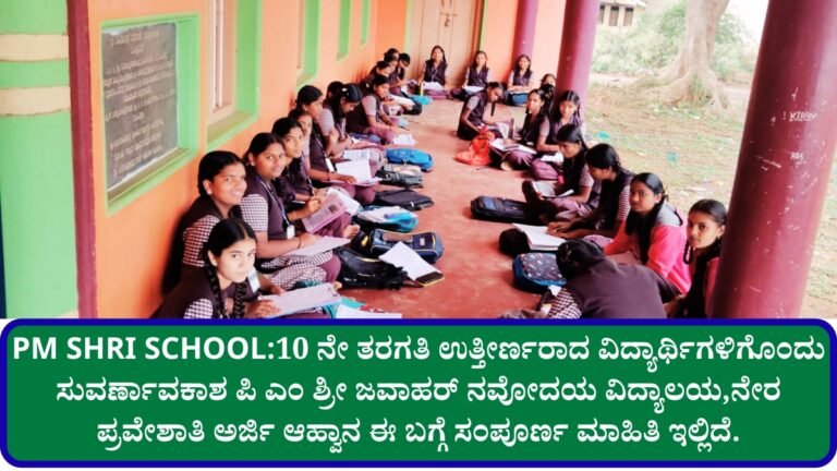 PM SHRI SCHOOL