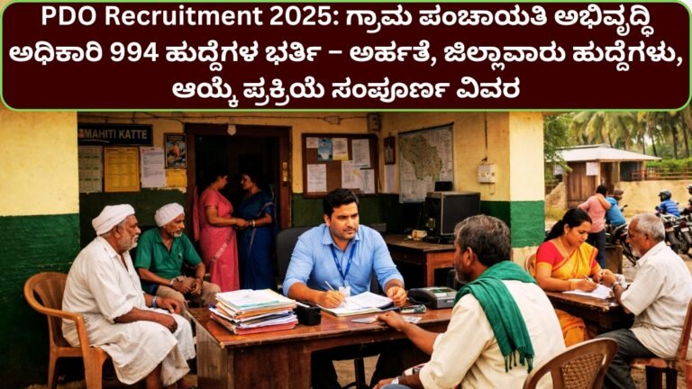 PDO Recruitment 2025