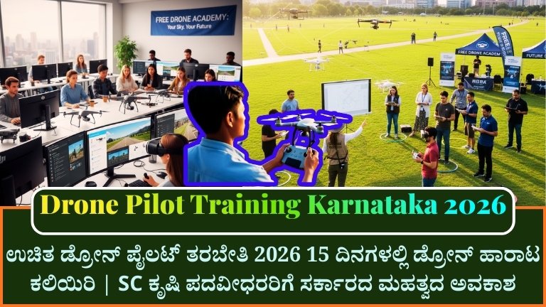 Drone Pilot Training Karnataka 2026