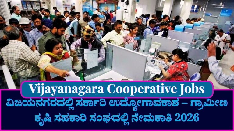Vijayanagara Cooperative Jobs