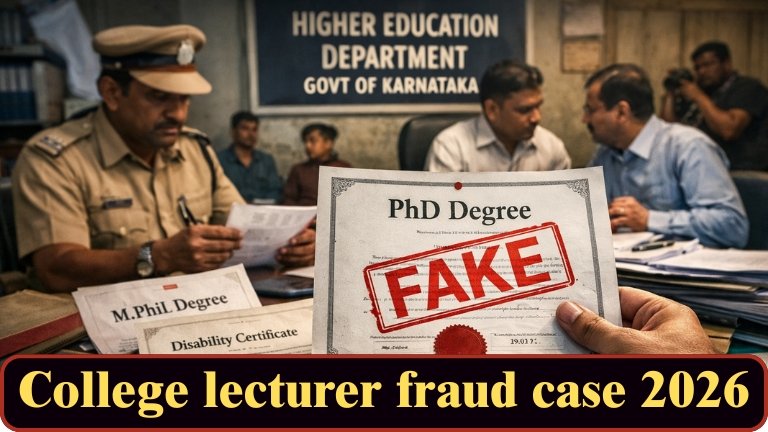 College lecturer fraud case 2026