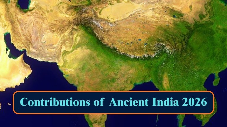 Contributions of Ancient India 2026