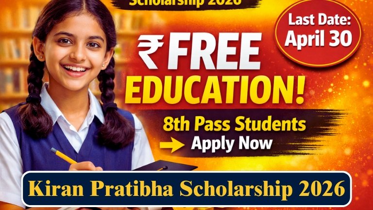 Kiran Pratibha Scholarship 2026