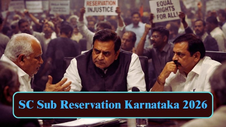 SC Sub Reservation Karnataka 2026
