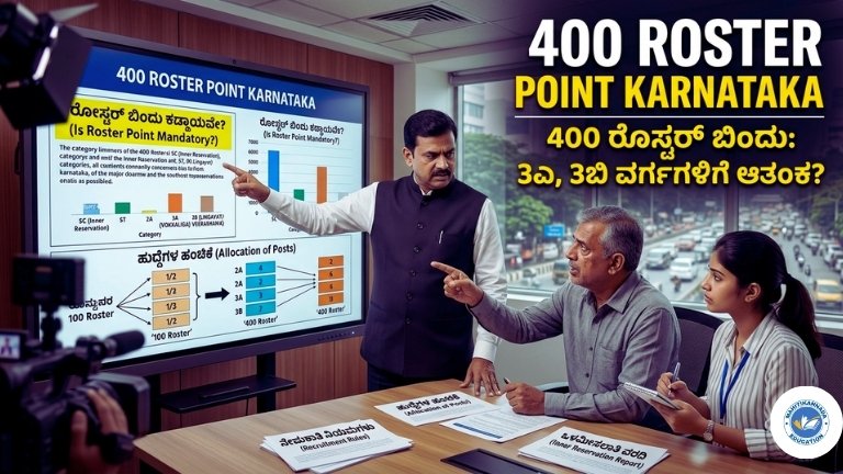 400 roster point Karnataka