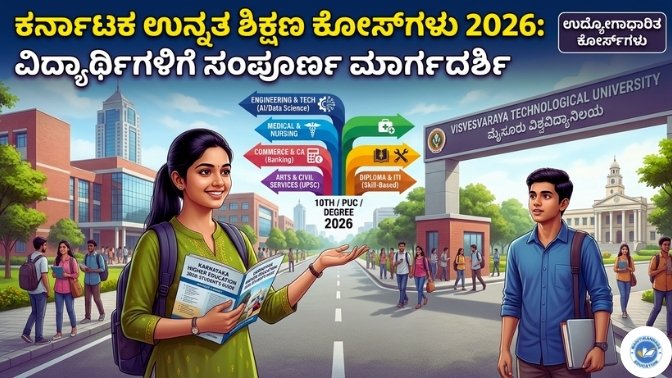 Higher Education Courses Karnataka 2026