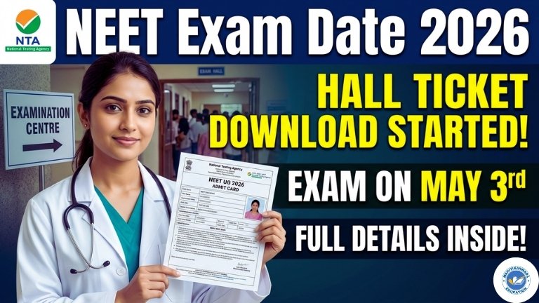 NEET Exam Date 2026