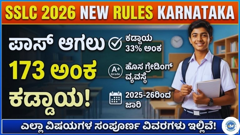 SSLC 2026 new rules Karnataka