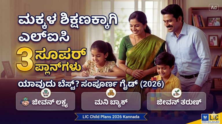 LIC Child Plans 2026 Kannada