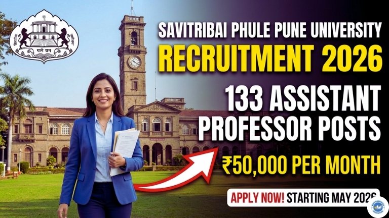 Savitribai Phule Pune University Recruitment 2026