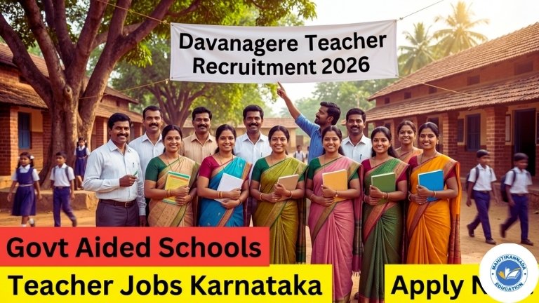 Davanagere Teacher Recruitment 2026