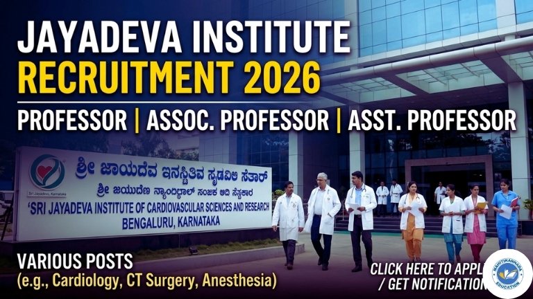 Jayadeva Institute Recruitment 2026
