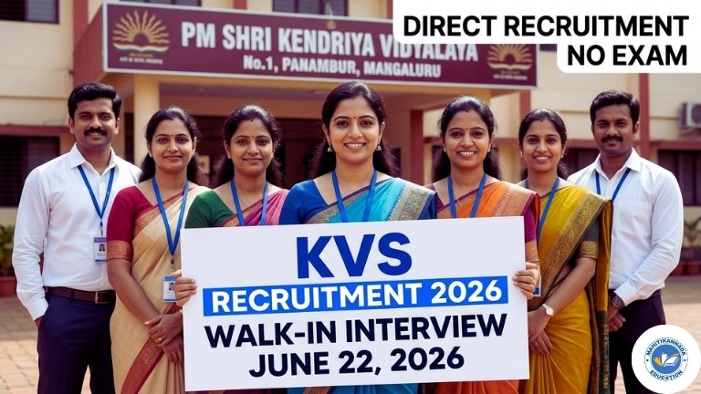 KVS Recruitment 2026