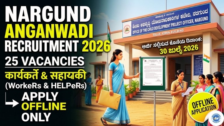 Nargund Anganwadi Recruitment 2026