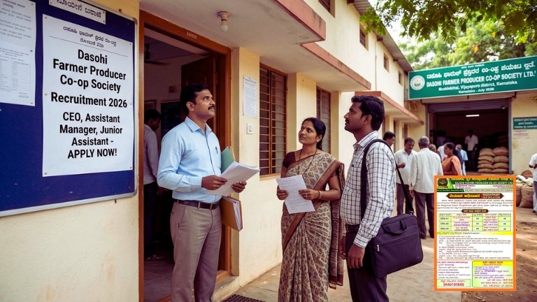 Dasohi Farmer Producer Co-op Society Recruitment 2026
