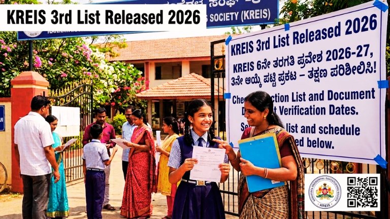 KREIS 3rd List Released 2026
