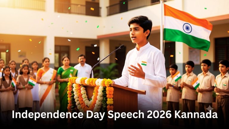 Independence Day Speech 2026 Kannada