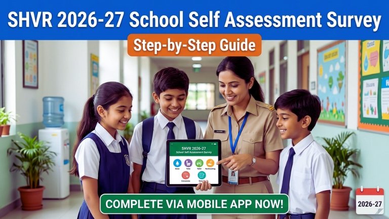 SHVR 2026-27 School Self Assessment Survey