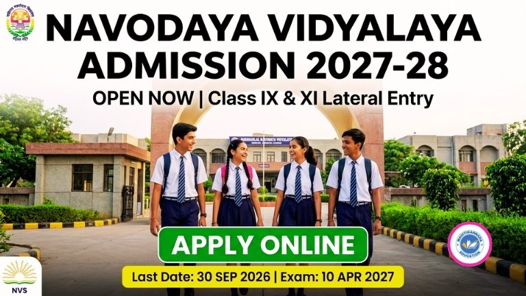 Navodaya Vidyalaya Admission 2027-28