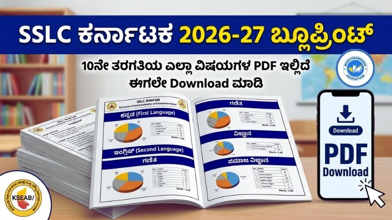 SSLC Karnataka 2026-27 Blueprint