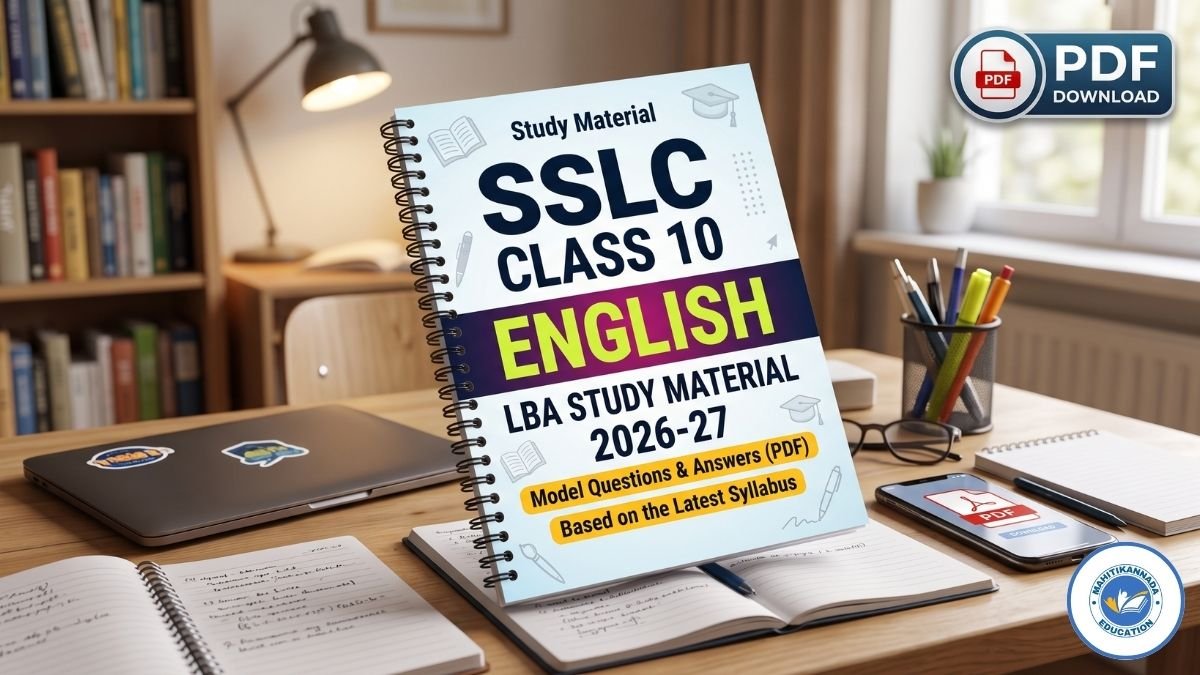 SSLC English LBA Study Material 2026-27